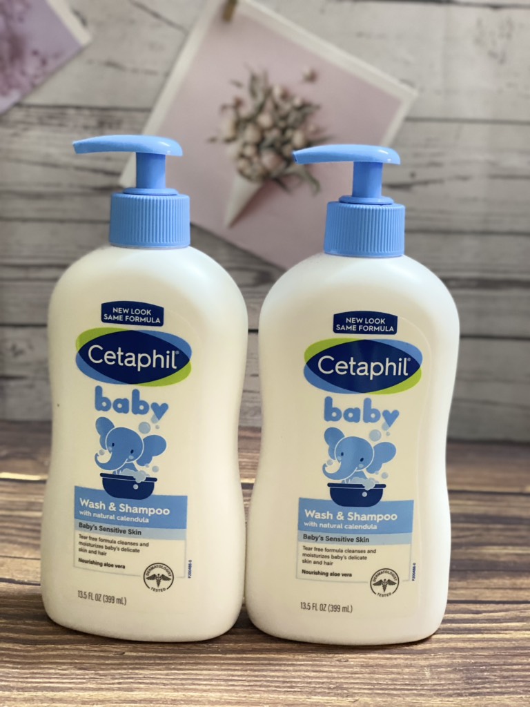 Sữa Tắm, Gội Toàn Thân cho Bé Cetaphil Baby - 399ml - Mỹ