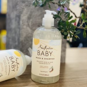 Sữa Tắm Gội Cho Bé Shea Moisture Dừa - Coconut Oil (384ml)