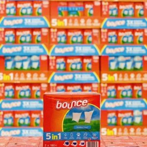 Set 2 Hộp Giấy Thơm Quần Áo Bounce 5in1 400 Tờ Của Mỹ
