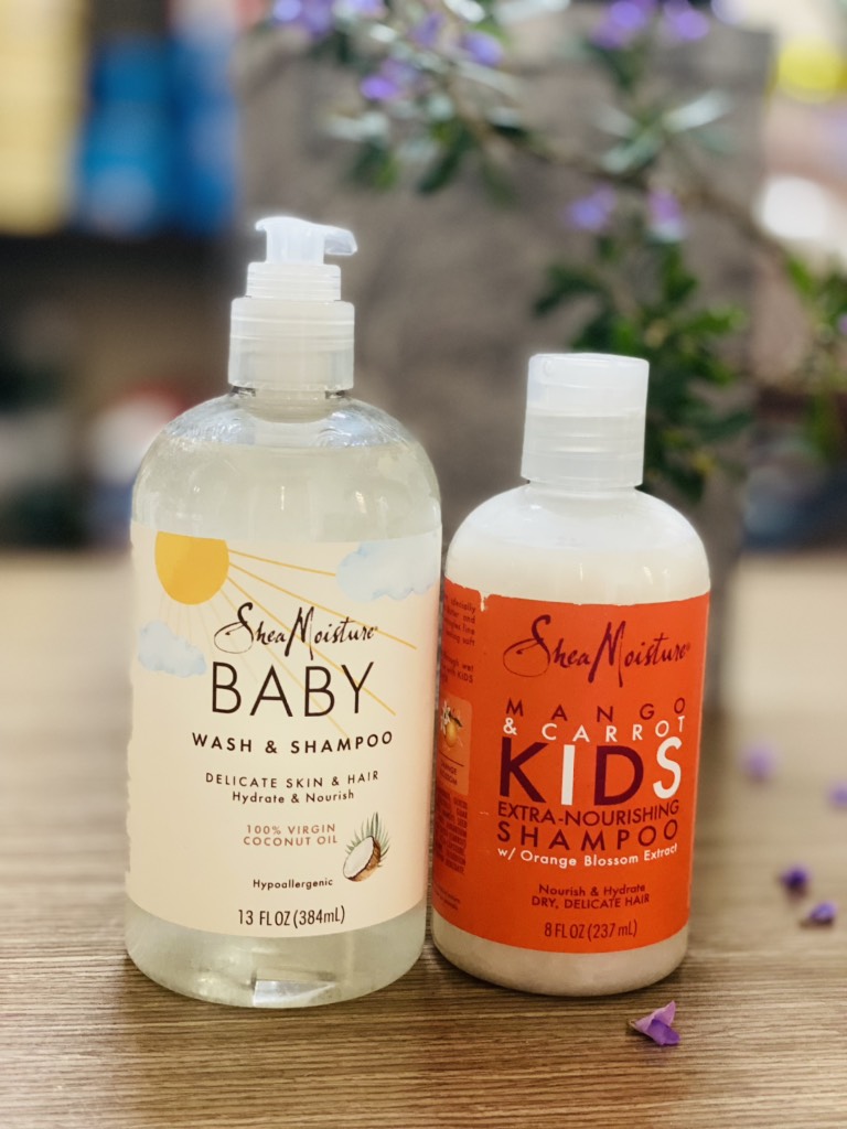 Sữa Tắm Gội Cho Bé Shea Moisture Dừa - Coconut Oil (384ml)