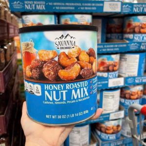Hạt hỗn hợp tẩm mật ong Gourmet Honey Roasted Nut Mix 850g của Mỹ
