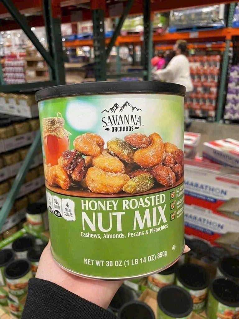 Hạt hỗn hợp tẩm mật ong Gourmet Honey Roasted Nut Mix 850g của Mỹ