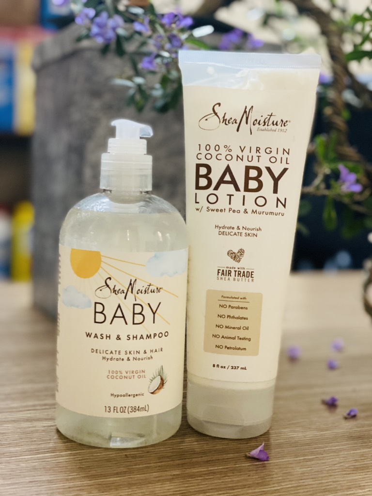 Sữa Tắm Gội Cho Bé Shea Moisture Dừa - Coconut Oil (384ml)