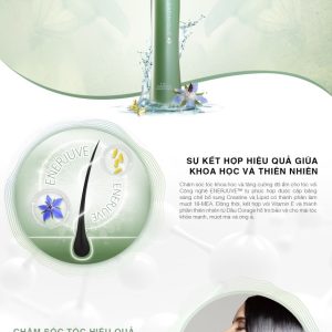 Dầu gội đầu 2 trong 1 Satinique 280ml