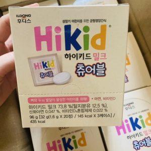 Sữa viên Hikid idong Hàn Quốc 60 viên dành cho bé trên 3 tuổi