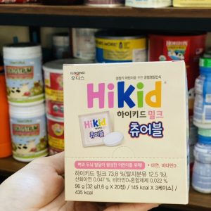 Sữa viên Hikid idong Hàn Quốc 60 viên dành cho bé trên 3 tuổi