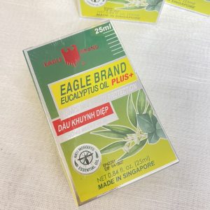 Dầu Khuynh diệp Mỹ Cho Trẻ EAGLE BRAND EUCALYPTUS OIL PLUS+ Chống muỗi 25ml