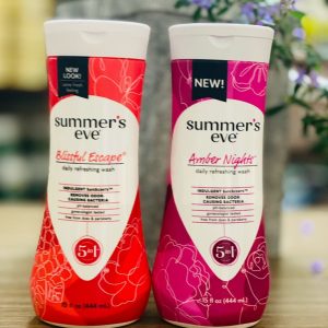 Dung dịch vệ sinh phụ nữ summer's eve 5in1 màu đỏ - Blissful Escape 444ml