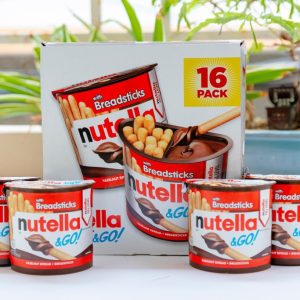 Bánh Que Chấm Sốt Chocolate Nutella And Go (Thùng Gồm 16 Hộp)