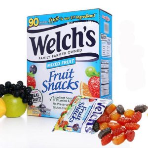 Kẹo dẻo trái cây Welch's Fruit Snacks gummy hương vị trái cây tự nhiên 1 gói
