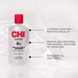 Set dầu gội xả dưỡng tóc CHI INFRA Essential Care Mỹ 177ml x 3 chai
