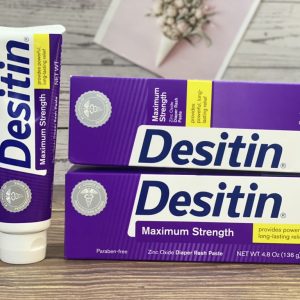 Kem Trị Hăm Tã Cho Bé Desitin Tím Maximum Strength 136g của Mỹ