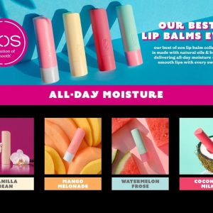 Son dưỡng môi EOS thỏi chính hãng EOS hữu cơ Lip Pam
