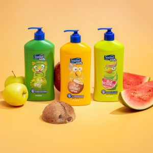 Sữa tắm gội trẻ em Suave Kids 3in1 silly apple 532ml hương táo