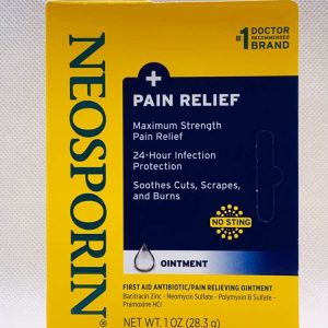 Kem mỡ Neosporin kháng viêm Sơ cứu vết thương, vết bỏng, côn trùng cắn 28.3g