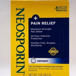 Kem mỡ Neosporin kháng viêm Sơ cứu vết thương, vết bỏng, côn trùng cắn 28.3g