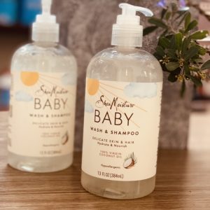 Sữa Tắm Gội Cho Bé Shea Moisture  Dừa - Coconut Oil (384ml)