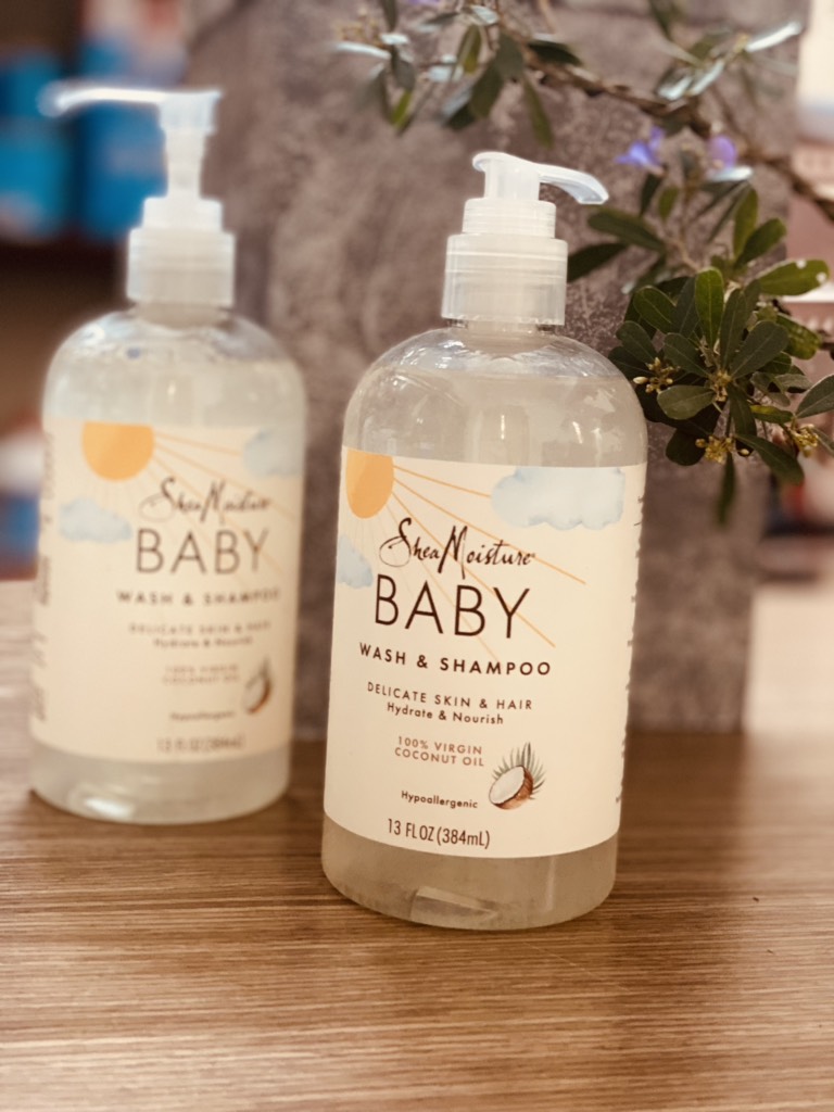 Sữa Tắm Gội Cho Bé Shea Moisture Dừa - Coconut Oil (384ml)