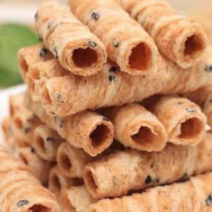 Bánh Ống Dừa hữu cơ Organic Crispy Coconut Rolls 285g