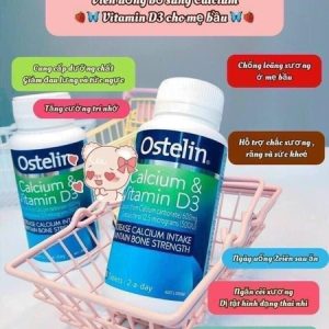 Ostelin canxi Vitamin D & Calcium cho mẹ bầu 130 viên của Úc