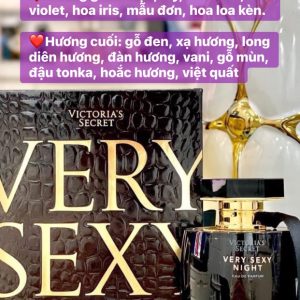 Nước Hoa Nữ Victoria’s Secret Very Sexy đen Night EDP 50ml