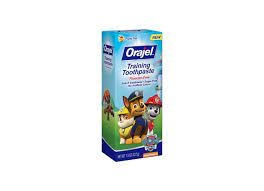 Kem đánh răng Orajel Training Toothpaste nuốt được cho trẻ em 42,5g - Mỹ