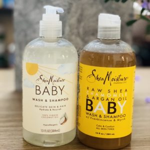 Sữa Tắm Gội Cho Bé Shea Moisture Dừa - Coconut Oil (384ml)