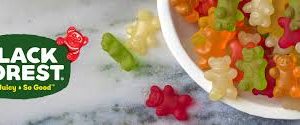 Kẹo Dẻo Gấu Oragnic Black Forest Organic Gummy Bears Mỹ