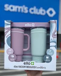Bình Giữ Nhiệt Ello Port 40-oz. Stainless Steel Tumbler 1.2 lít