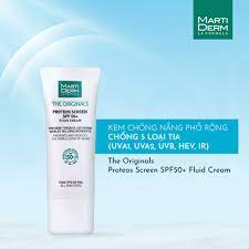 Kem chống nắng MartiDerm phổ rộng bảo vệ da khỏi tia UVA/UVB cho da dầu SPF50