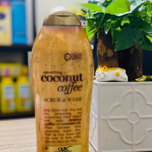 Sữa Tắm Tẩy Tế Bào Chết OGX Coconut Coffee Scrub & Wash 577ml