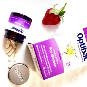 Men vi sinh OptiBac Probiotics phòng viêm ngứa cho phụ nữ 30 viên