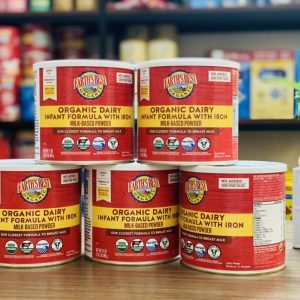 Sữa  Earth’s Best Organic Infant Formula 595g Đỏ 0-12 tháng - Mỹ