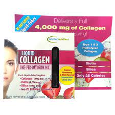 Nước Uống Đẹp Da Collagen Nước Liquid Collagen 4000mg - 30 ống - Mỹ