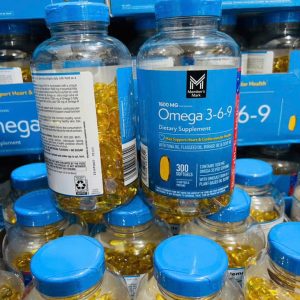 Viên Uống Omega 369 Member’s Mark Supports Heart Health Của Mỹ Hộp 325 Viên