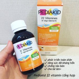 Siro Pediakid 22 Vitamines bổ sung Vitamin và khoáng chất (125ml)