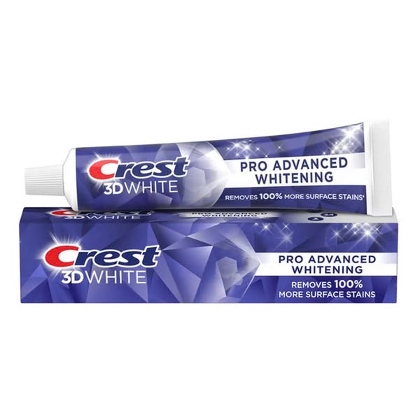 Kem Đánh Răng Crest 3D White Pro Advanced Whitening 147g Của Mỹ