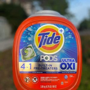 Viên giặt Tide Pods Ultra Oxi 104 viên Mỹ