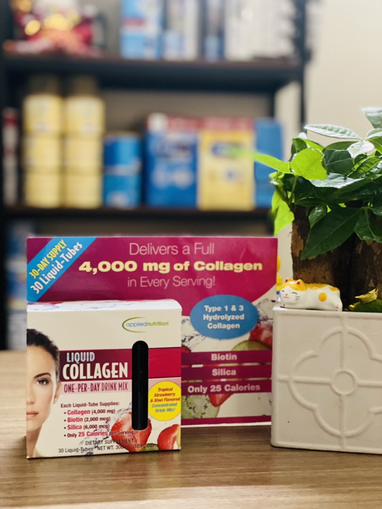 Nước Uống Đẹp Da Collagen Nước Liquid Collagen 4000mg - 30 ống - Mỹ