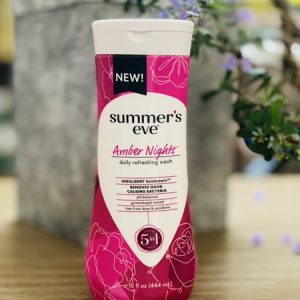Dung dịch vệ sinh phụ nữ AMBER NIGHTS SUMMER’S EVE (444ml) Màu Hồng