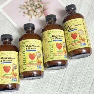 Siro Vitamin Tổng Hợp Tăng Đề Kháng Multi Vitamin & Mineral tổng hợp cho bé ChildLife 237ml