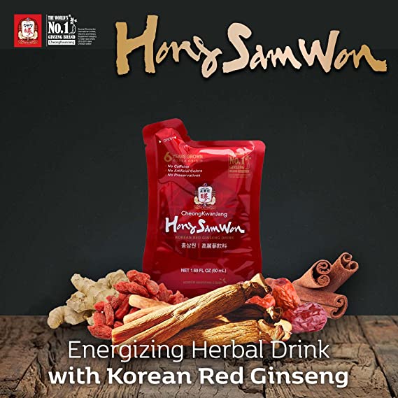 Nước hồng sâm Hong Sam Won CheongKwanJang Hàn Quốc 30 gói x 50ml