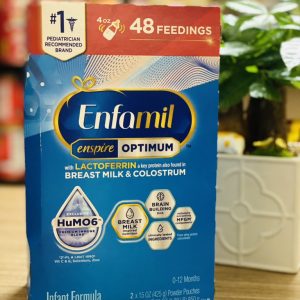 Sữa Enspire Xanh Enspire Optimum Formula cho bé 0 – 12 tháng (850gr) - hàng xách tay Mỹ