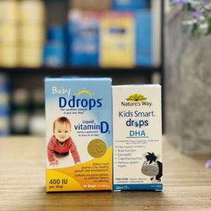DHA Nature’s Way Kids Smart Drops DHA - Bổ sung DHA dạng giọt cho trẻ sơ sinh và trẻ nhỏ