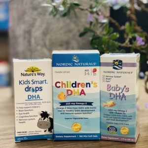 DHA Nature’s Way Kids Smart Drops DHA - Bổ sung DHA dạng giọt cho trẻ sơ sinh và trẻ nhỏ