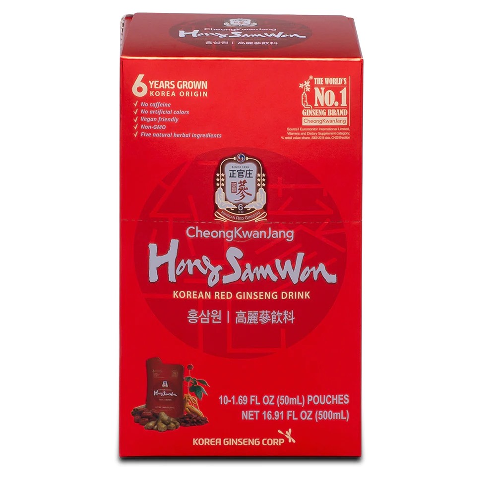 Nước hồng sâm Hong Sam Won CheongKwanJang Hàn Quốc 30 gói x 50ml