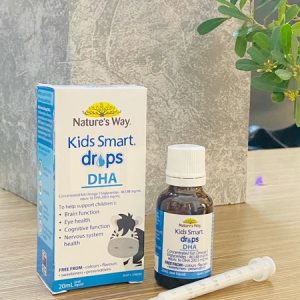 DHA Nature’s Way Kids Smart Drops DHA - Bổ sung DHA dạng giọt cho trẻ sơ sinh và trẻ nhỏ