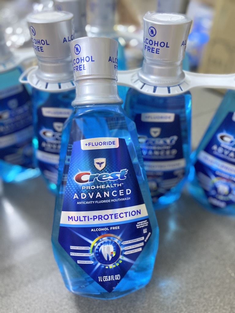 Nước súc miệng Crest Pro Health Advantage 1 lít