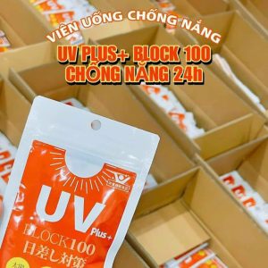 Viên Uống Chống Nắng UV Plus+ Block 100 Của Nhật 45 Viên