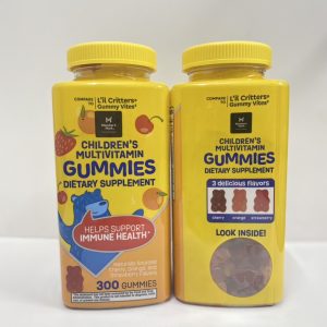 Kẹo Dẻo Bổ Sung Vitamin Tổng Hợp Gummy Gấu L’il Critters Gummy Vites 300 viên của Mỹ